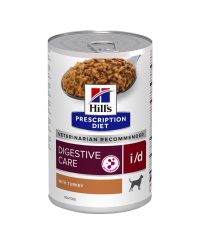 HILL'S PRESCRIPTION DIET i/d alimento umido per cani con tacchino da 360 gr